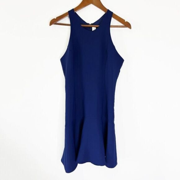 Amanda Uprichard Dresses & Skirts - Amanda Uprichard Blue Bellina Sleeveless Drop Wais